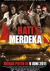 Poster Hati Merdeka: Merah Putih III