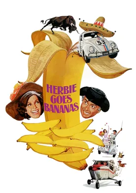 Poster Herbie Goes Bananas