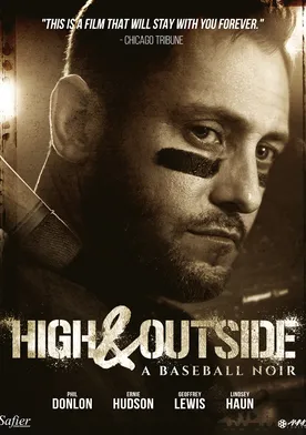 Poster High & Outside: A Baseball Noir