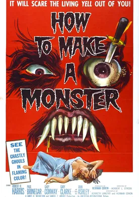 Poster How to Make a Monster