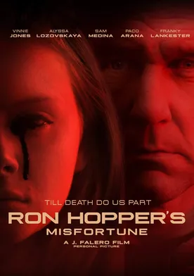 Poster La desgracia de Ron Hopper