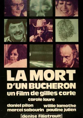 Poster La mort d'un bûcheron