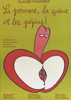 Poster La pomme, la queue et les pepins