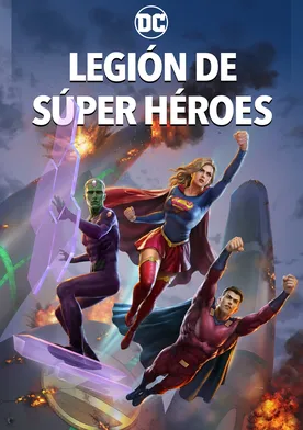 Poster Legión de superhéroes