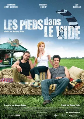 Poster Les pieds dans le vide