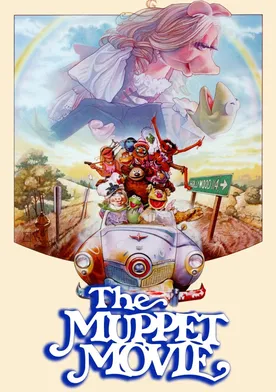 Poster Llegan los muppets