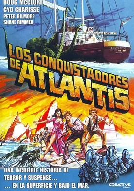 Poster Los conquistadores de Atlantis