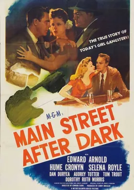 Poster Main Street After Dark