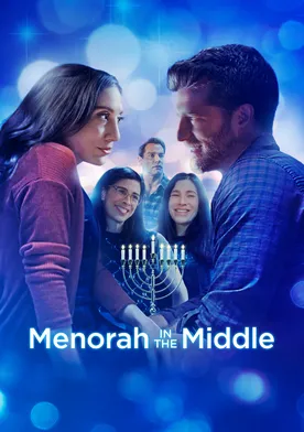 Poster Menorah in the Middle