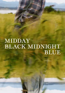 Poster Midday Black Midnight Blue