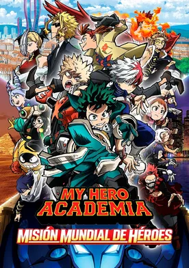 Poster My Hero Academia: Misión Mundial de Héroes