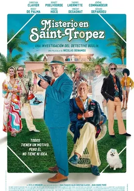 Poster Mystère à Saint-Tropez