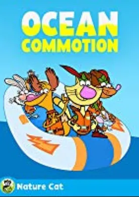 Poster Nature Cat: Ocean Commotion