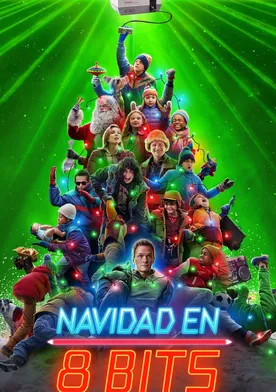 Poster Navidad en 8 Bits