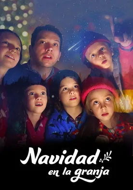 Poster Navidad en la granja