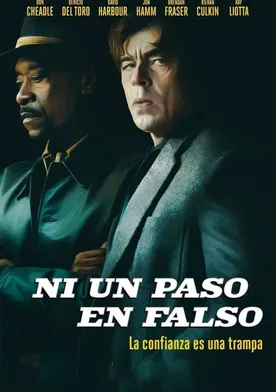 Poster Ni un paso en falso