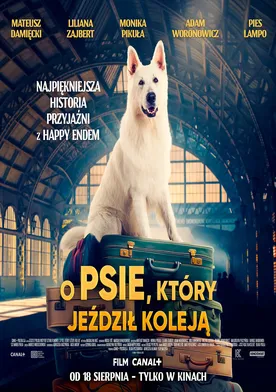 Poster O psie, który jezdzil koleja