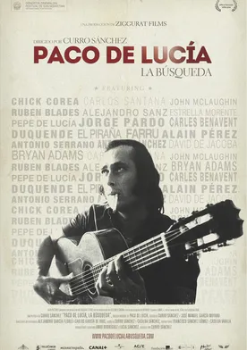 Poster Paco de Lucía: La búsqueda