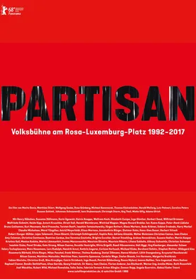 Poster Partisan: Volksbühne am Rosa-Luxemburg-Platz 1992-2017