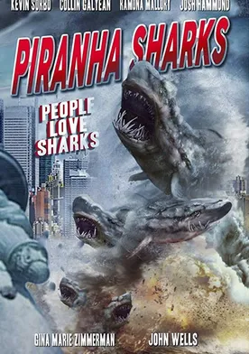 Poster Piranha Sharks