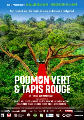 Poster Poumon vert et tapis rouge