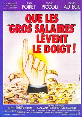 Poster Que les gros salaires lèvent le doigt!