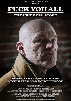 Poster Que os den a todos. La historia de Uwe Boll