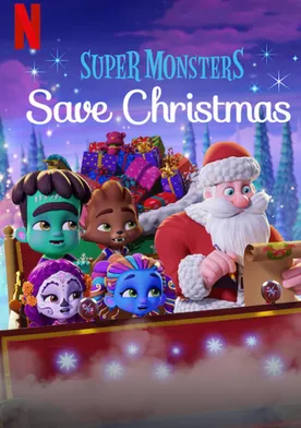 Poster "Supermonstruos" Super Monsters Save Christmas