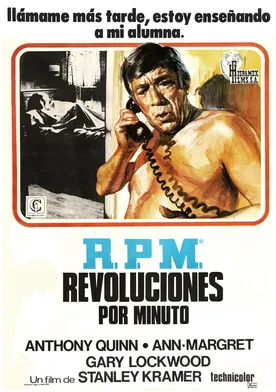 Poster R.P.M.: Revoluciones por minuto