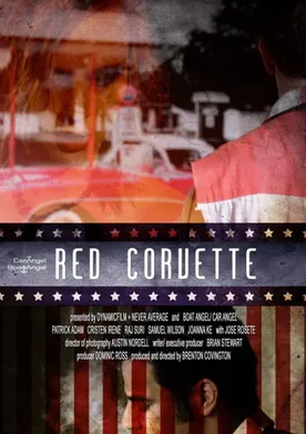 Poster Red Corvette