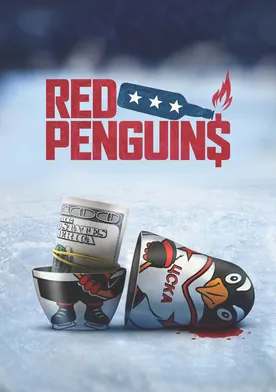 Poster Red Penguins