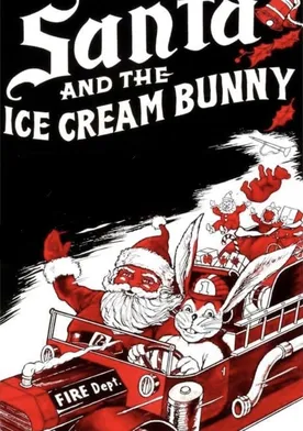 Poster Santa and the Ice Cream Bunny