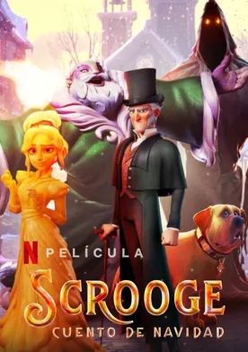 Poster Scrooge: Cuento de Navidad