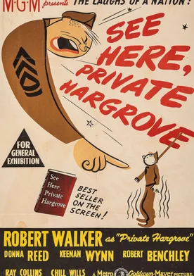 Poster See Here, Private Hargrove