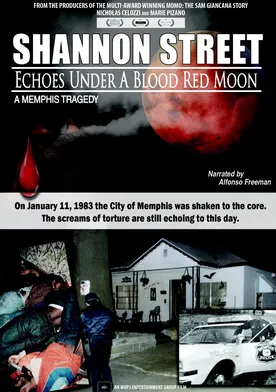 Poster Shannon Street: Echoes Under a Blood Red Moon