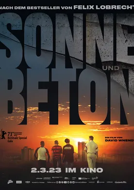 Poster Sonne und Beton