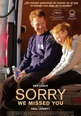 Poster Sorry We Missed You: Lazos de familia