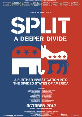 Poster Split: A Divided America