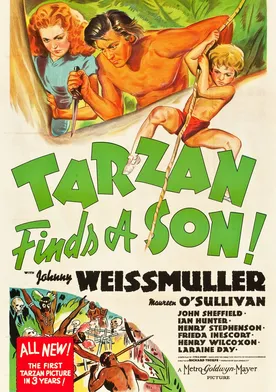 Poster Tarzan Finds a Son!