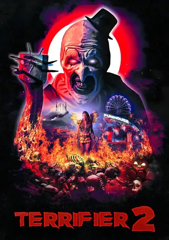 Poster Terrifier 2: El payaso siniestro