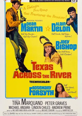 Poster Texas Across the River