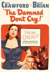 Poster The Damned Don't Cry