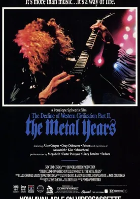 Poster The Decline of Western Civilization Part II: The Metal Years