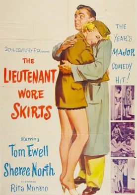 Poster The Lieutenant Wore Skirts