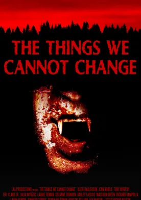 Poster The Things We Cannot Change