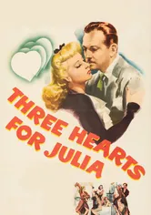 Poster Three Hearts for Julia