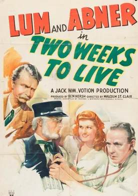 Poster Two Weeks to Live