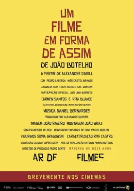 Poster Um Filme em Forma de Assim