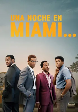 Poster Una noche en Miami...