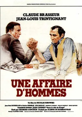 Poster Une affaire d'hommes